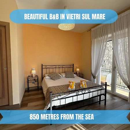 Bed and Breakfast ---5 Minutes From The Sea ---Panorama And A-C Vietri Exterior foto